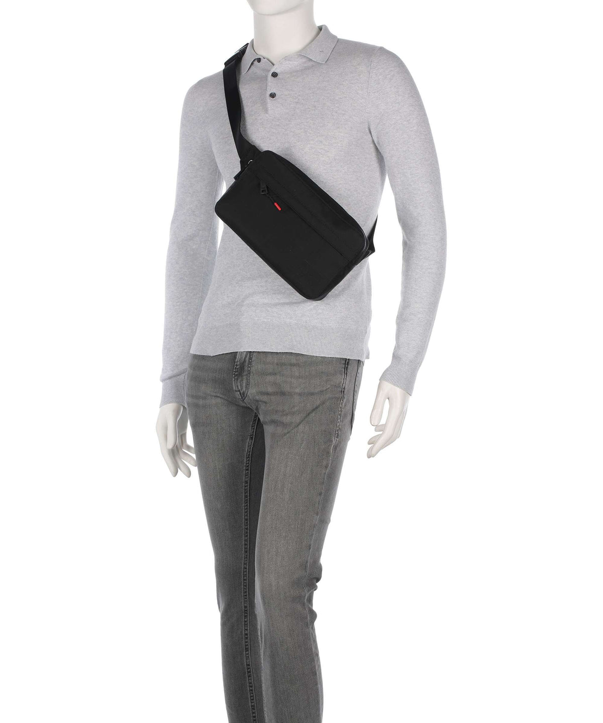 JOOP! Jeans Martano Tessuto Lino Fanny pack black