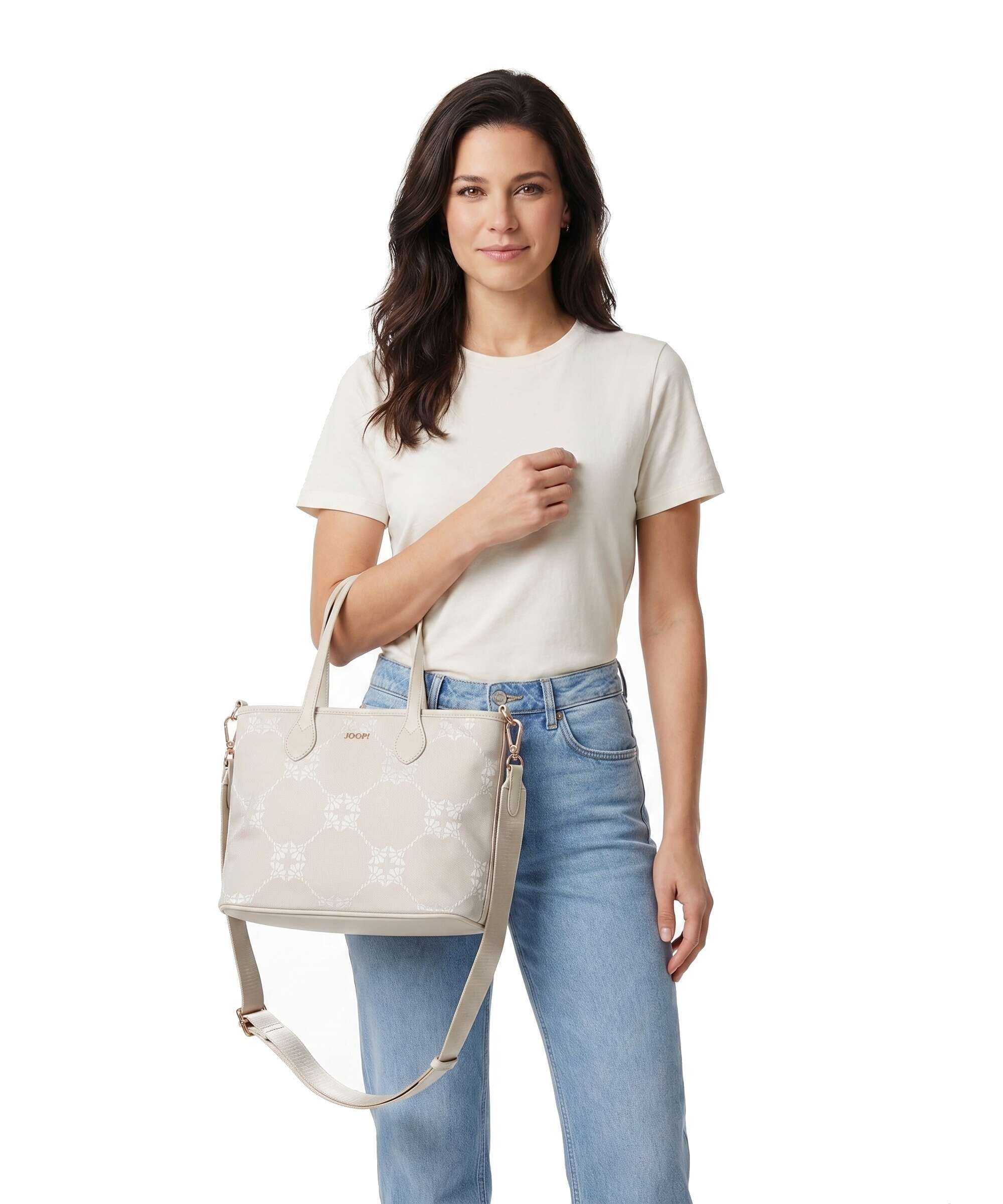 JOOP! Mosaico Lara Handbag sesame