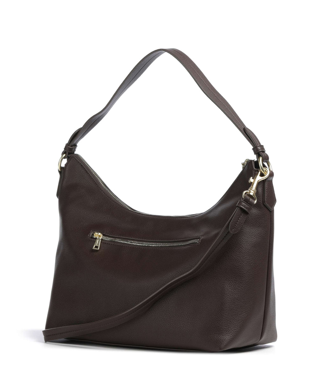 JOOP! Jeans Cuore Lettera Dalia Hobo bag darkbrown