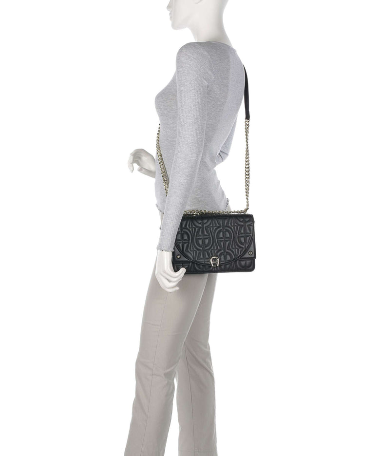 Aigner Diadora S Shoulder bag black 