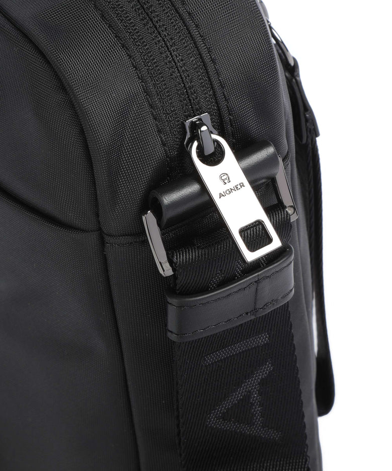 Aigner Nico S Crossbody bag black