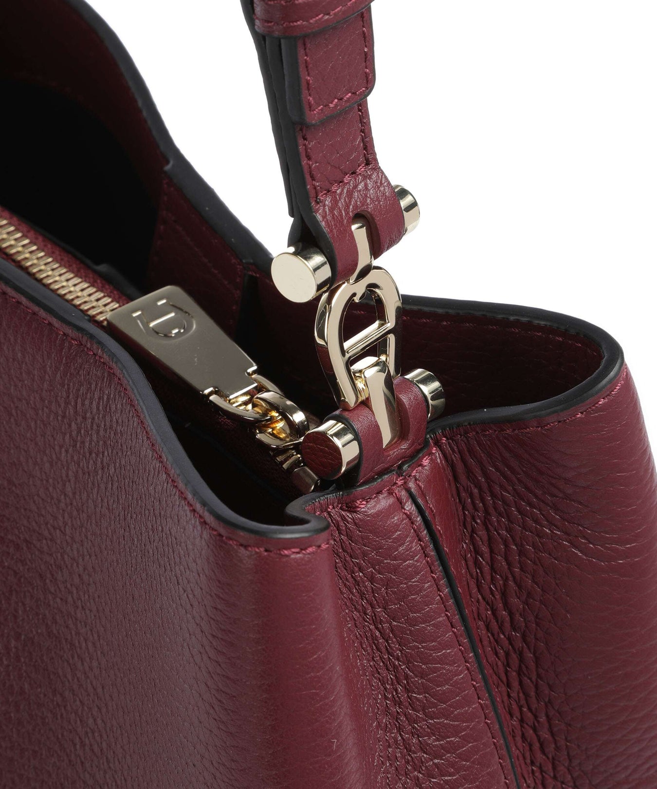 Aigner Delia S Bucket bag burgundy