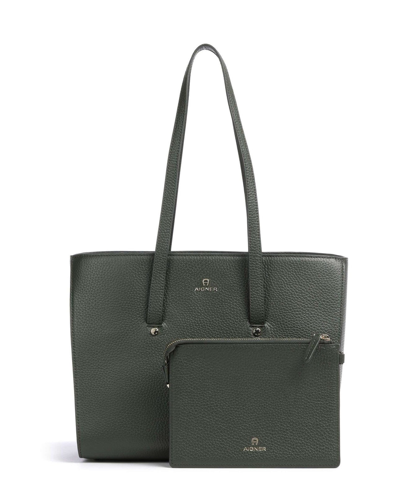 Aigner Ivy L Tote bag hunter green