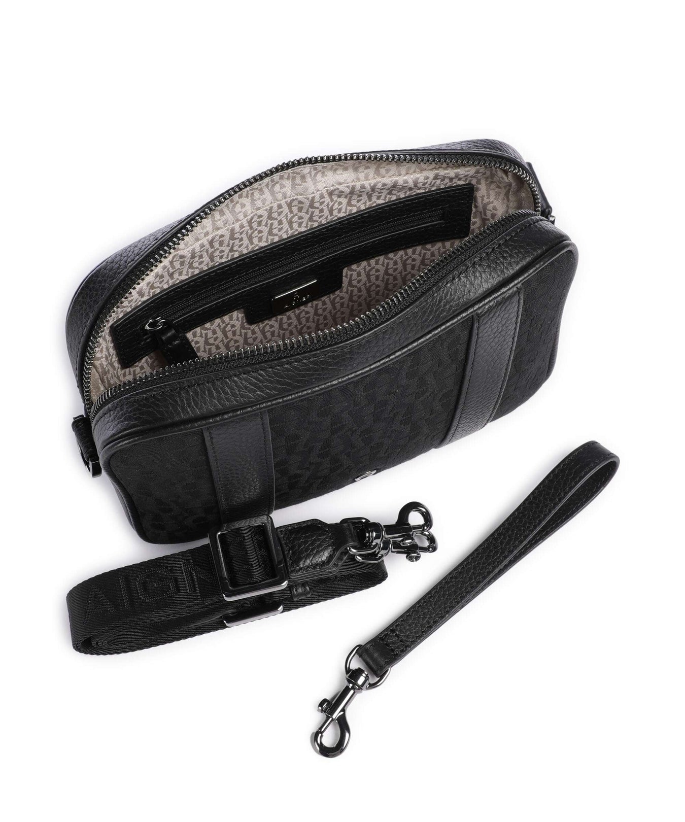 Aigner Diego S Crossbody bag black 