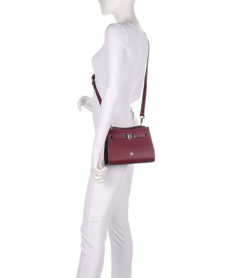 Aigner Farah S Crossbody bag burgundy