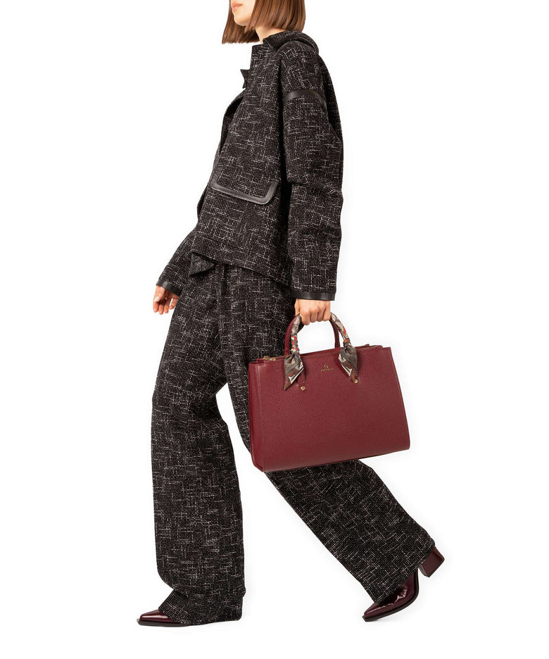 Aigner Ivy L Handbag burgundy