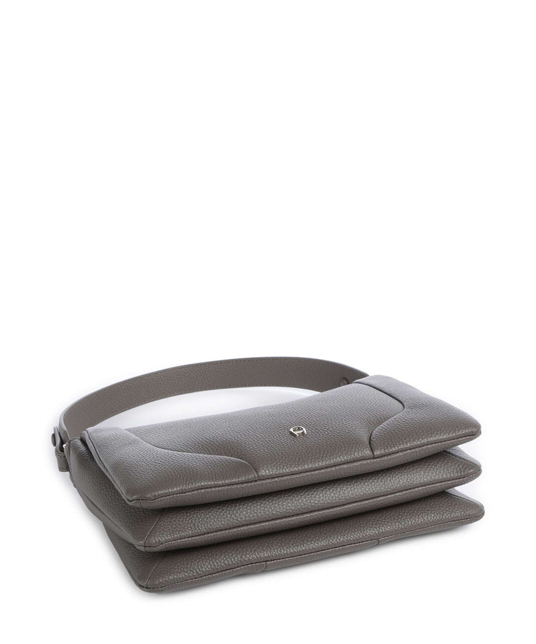 Aigner Mara S Hobo bag acacia brown