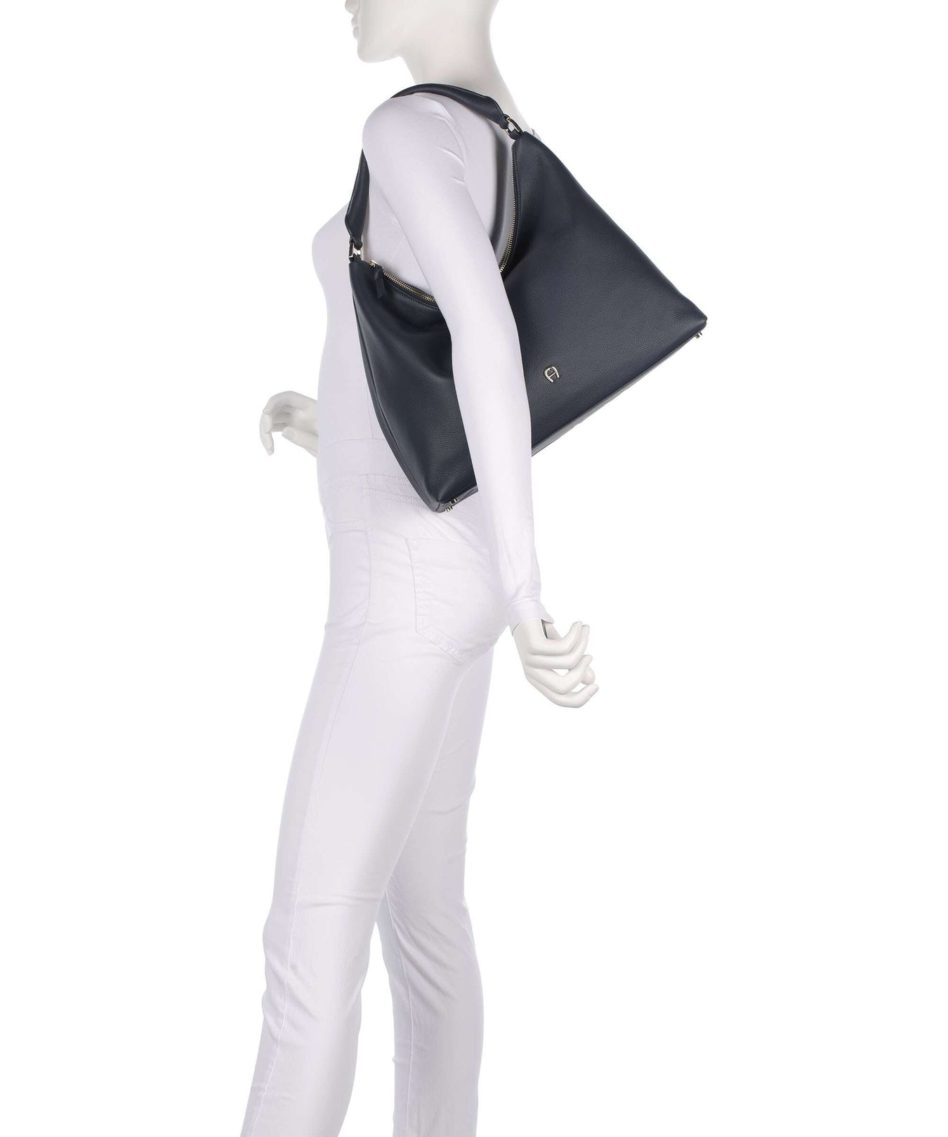 Aigner Zita M Hobo bag cosmic blue