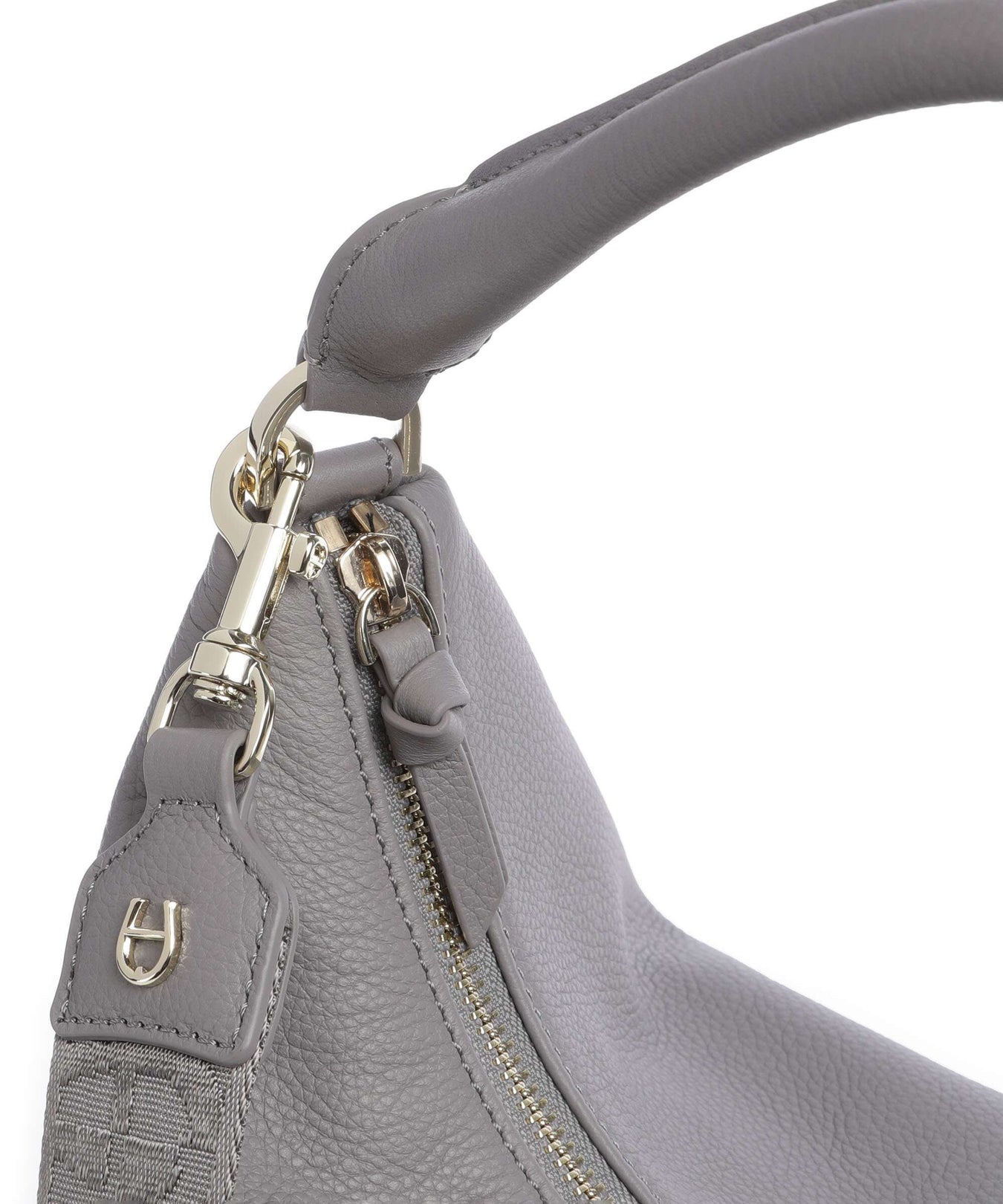 Aigner Zita M Hobo bag iron grey