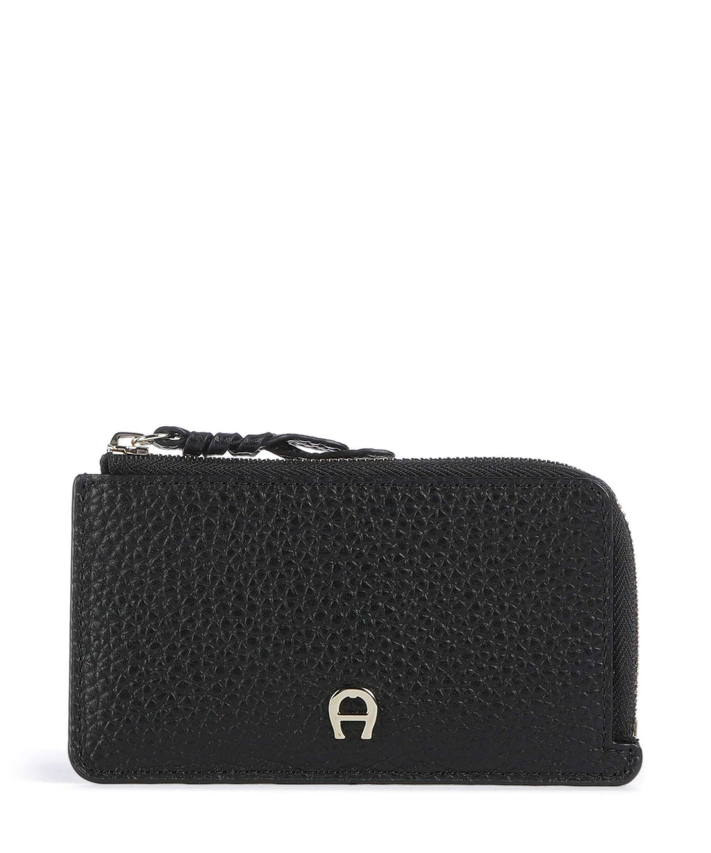 Aigner Carré Soft Credit card holder black