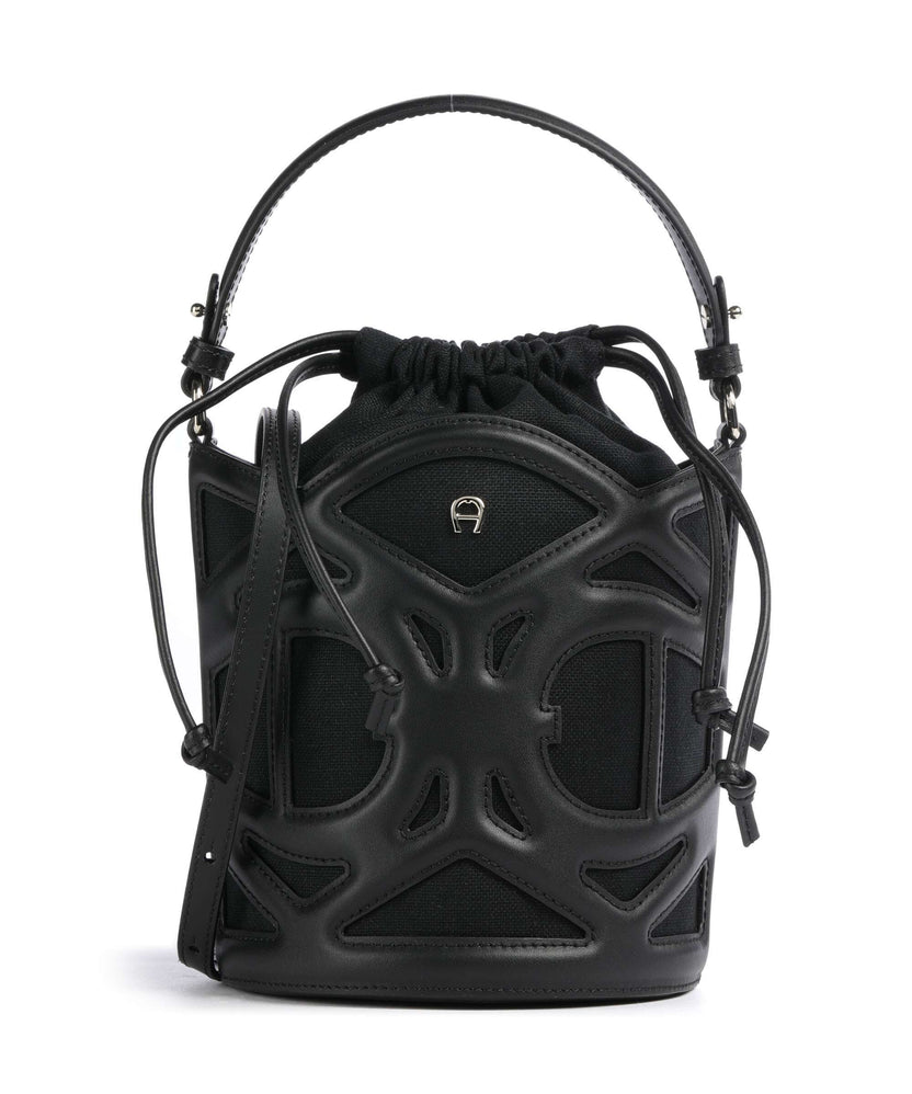 Aigner Azzurra S Bucket bag black