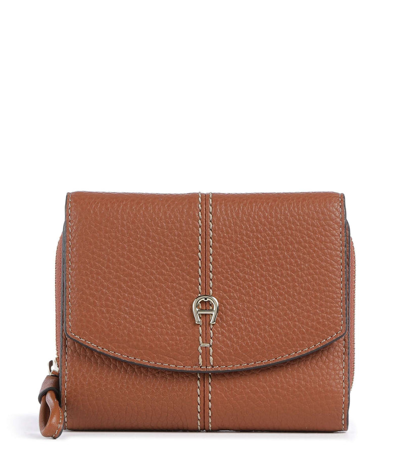 Aigner Ambra Wallet cognac brown
