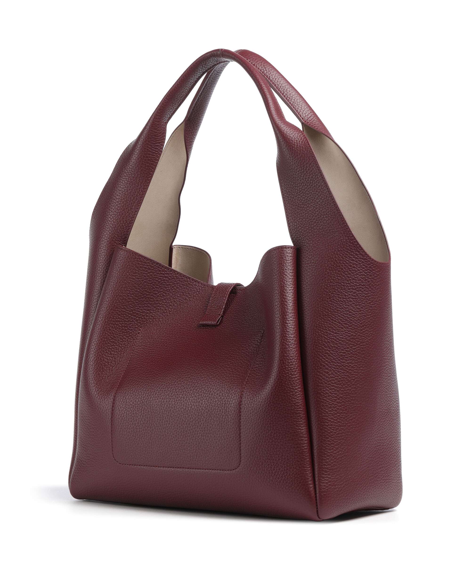 Aigner Zaira M Hobo bag burgundy