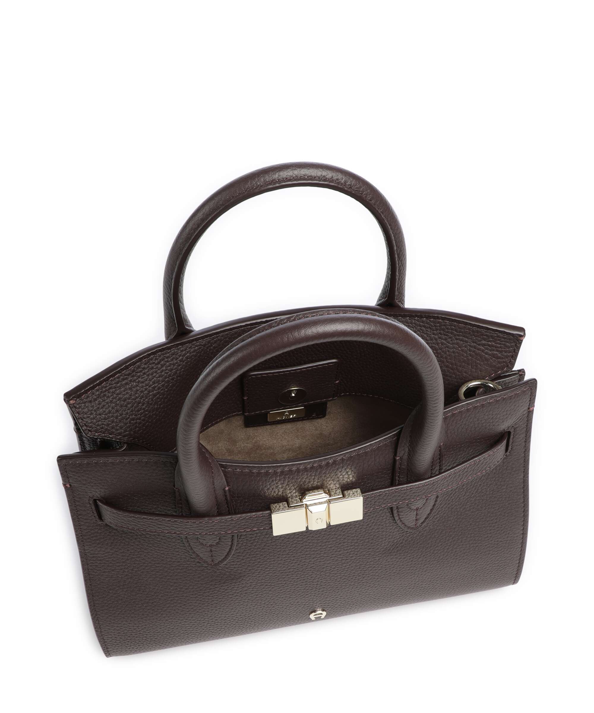 Aigner Farah M Handbag soil brown