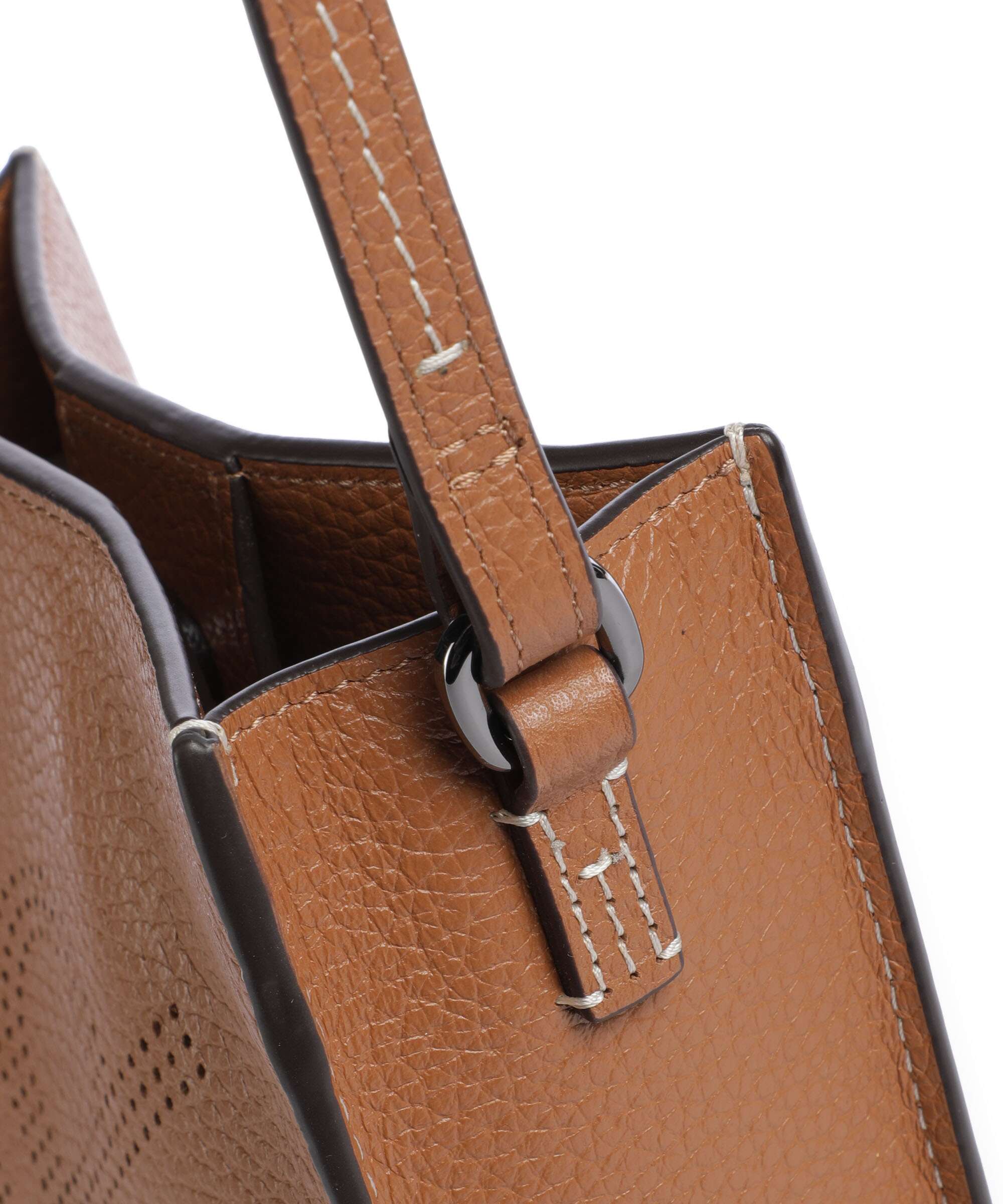 Picard Peephole Crossbody bag cognac