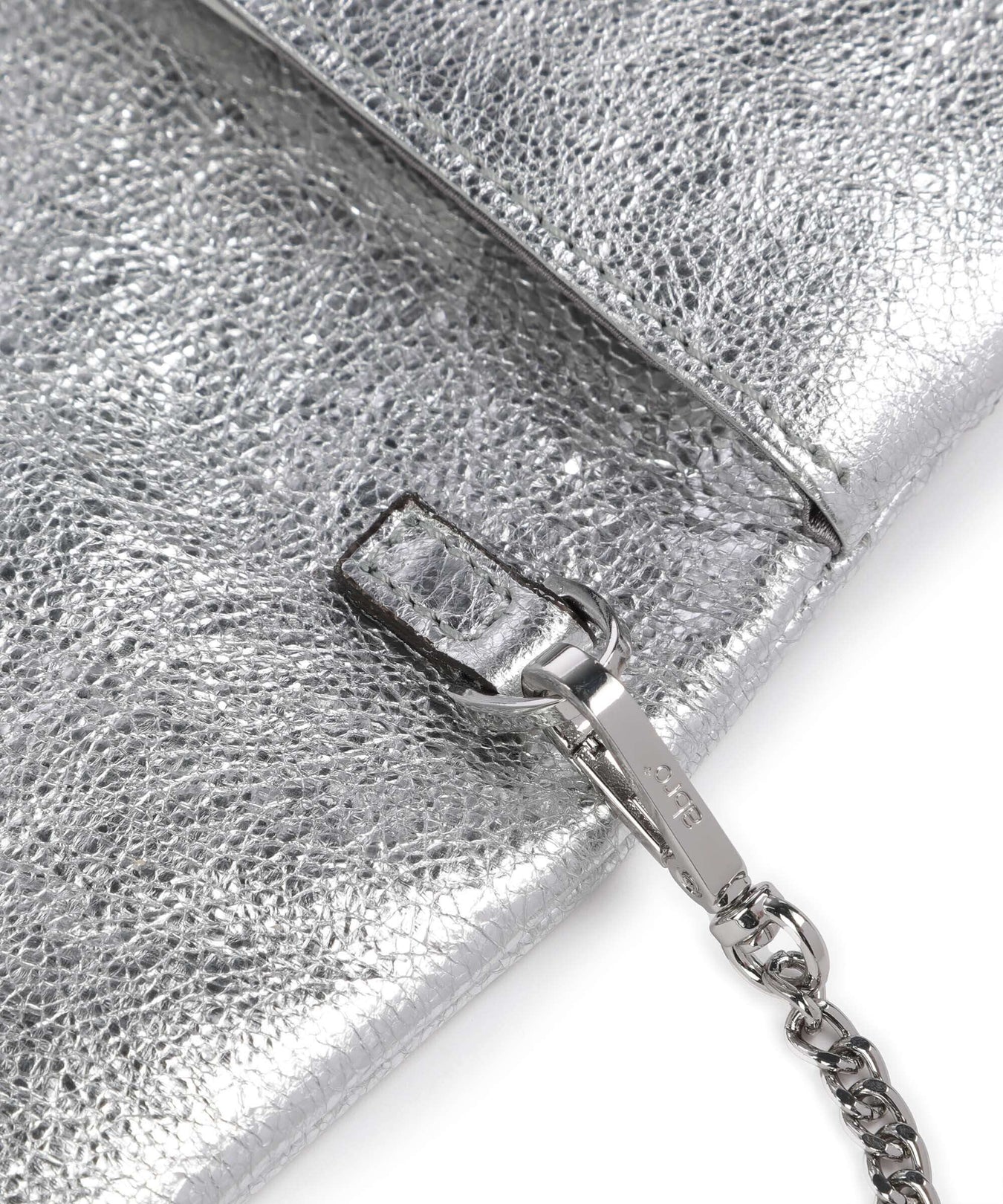 Abro Mimosa Clutch bag silver