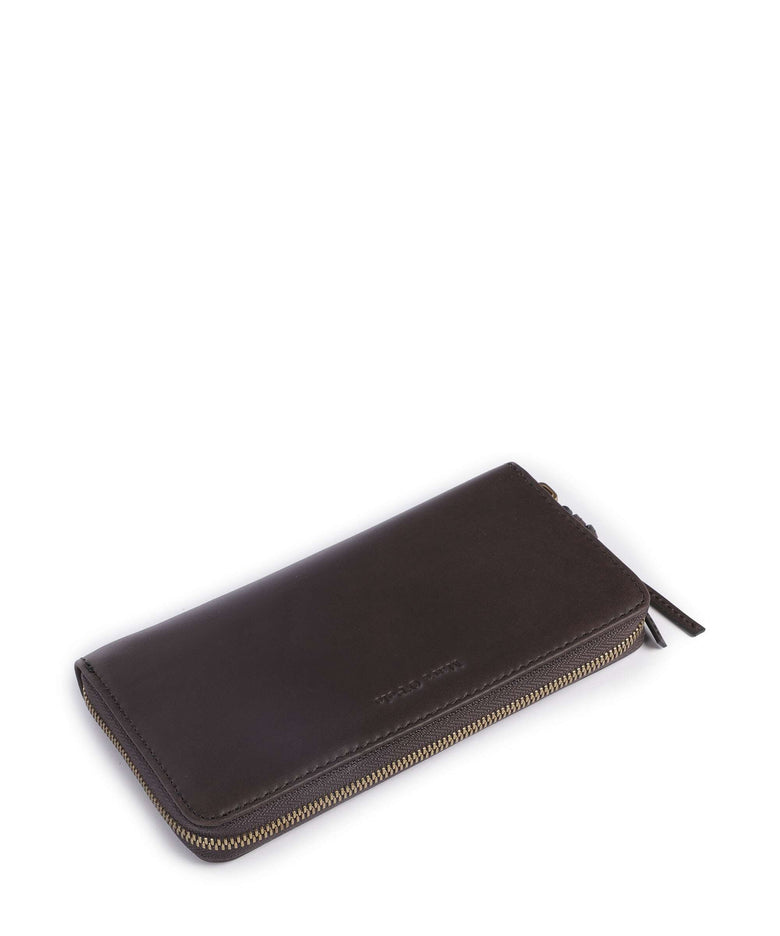 Marc O'Polo Finja L Wallet dark earth