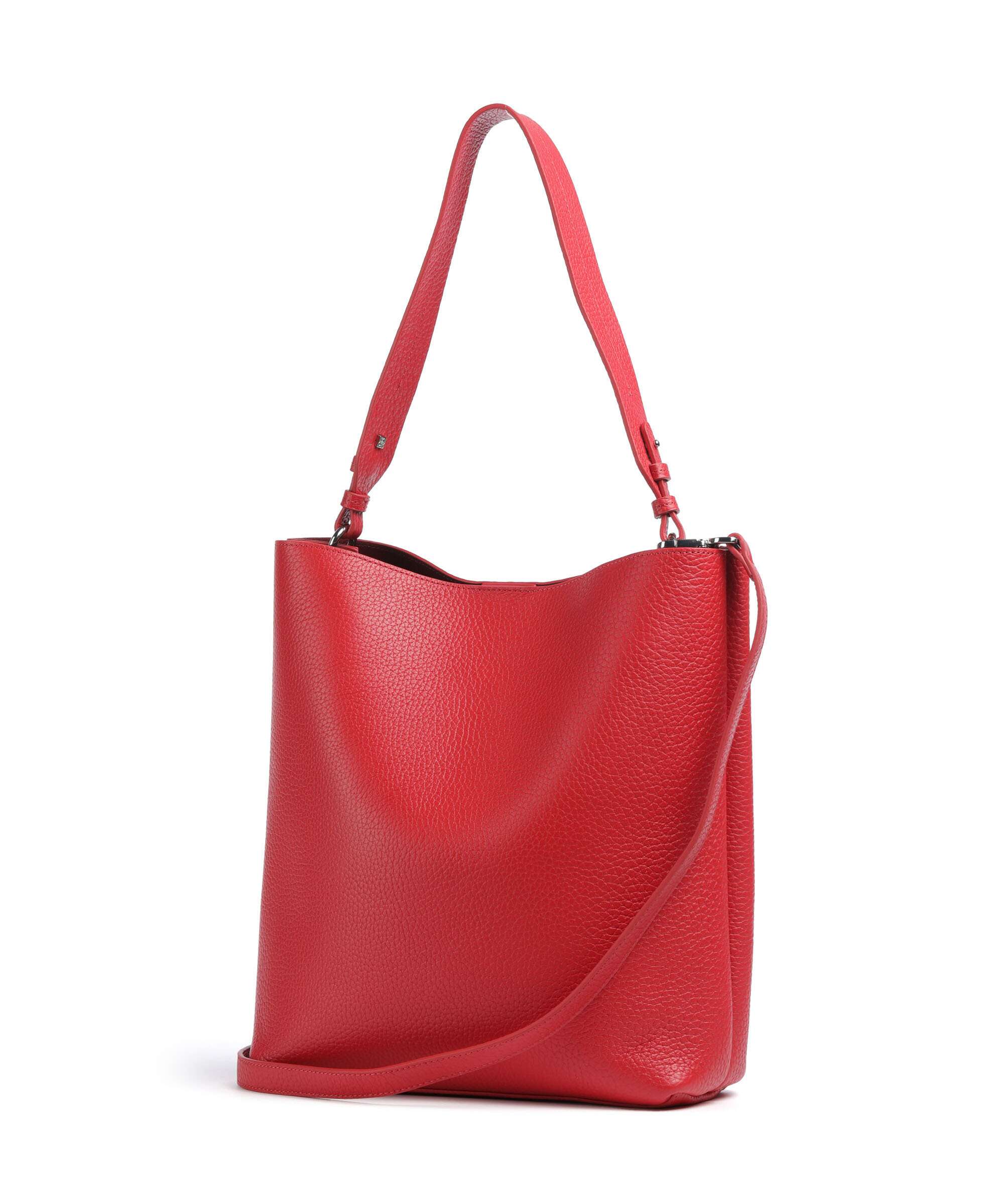 Marc O'Polo Brinja M Hobo bag shiny red
