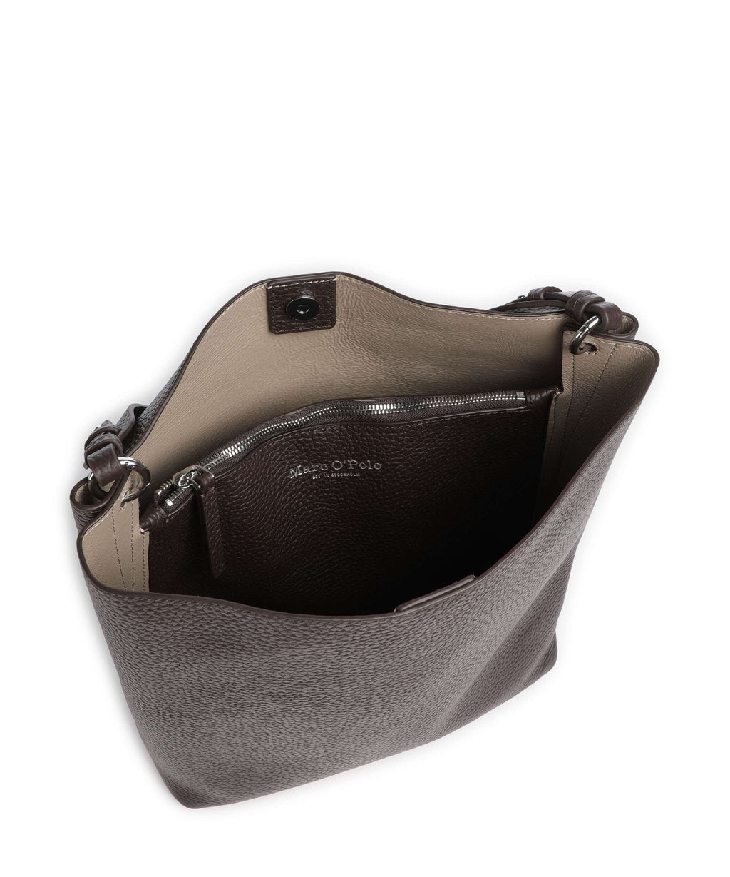 Marc O'Polo Brinja M Hobo bag shaded brown
