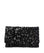 Abro Sequins Clutch bag black/nickel