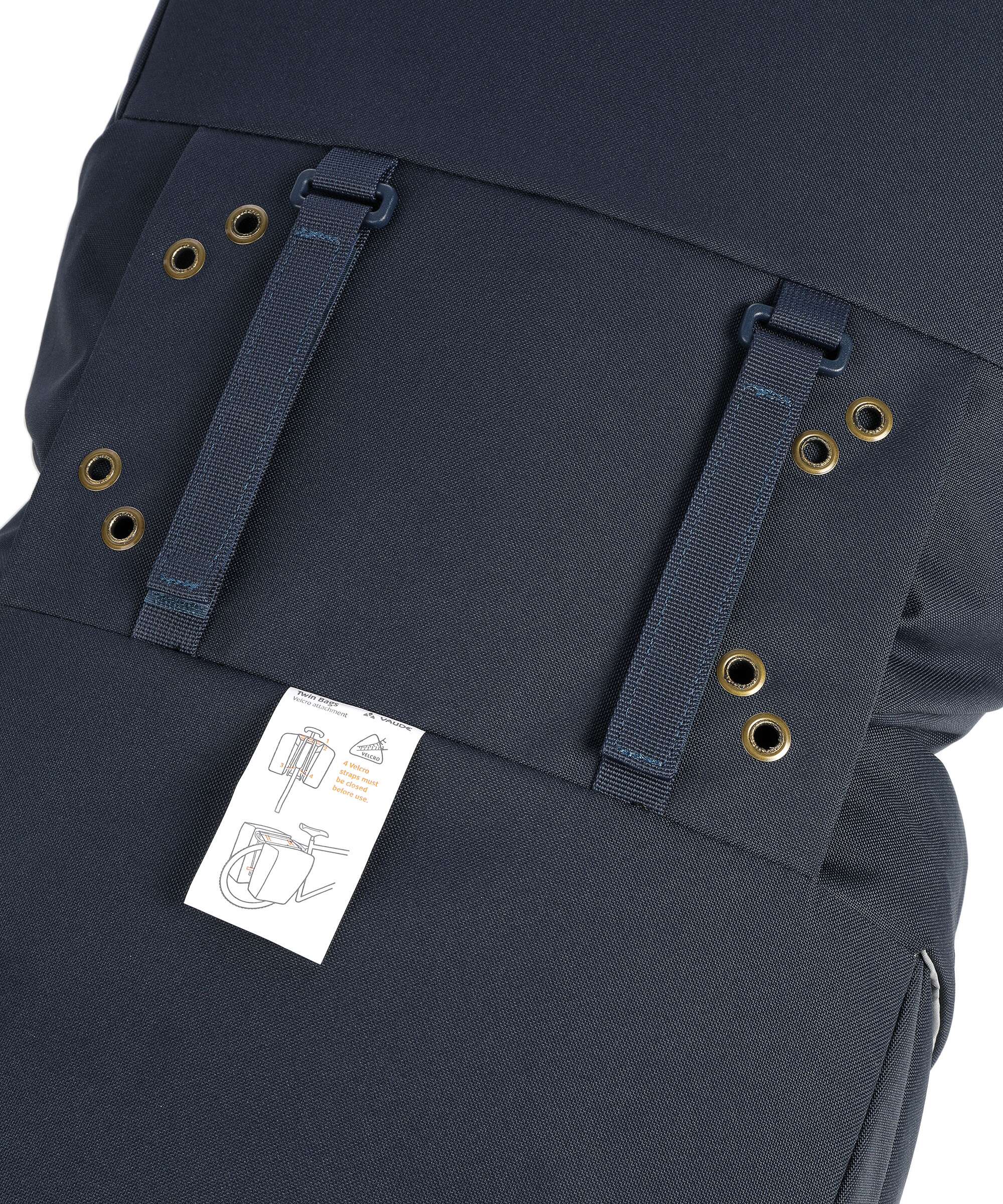 Vaude urban TwinRoadster Bike pannier eclipse