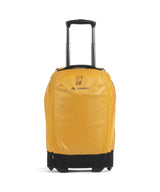 Vaude CityTravel Carry-On Pyörillä varustetut selkäreput burnt yellow