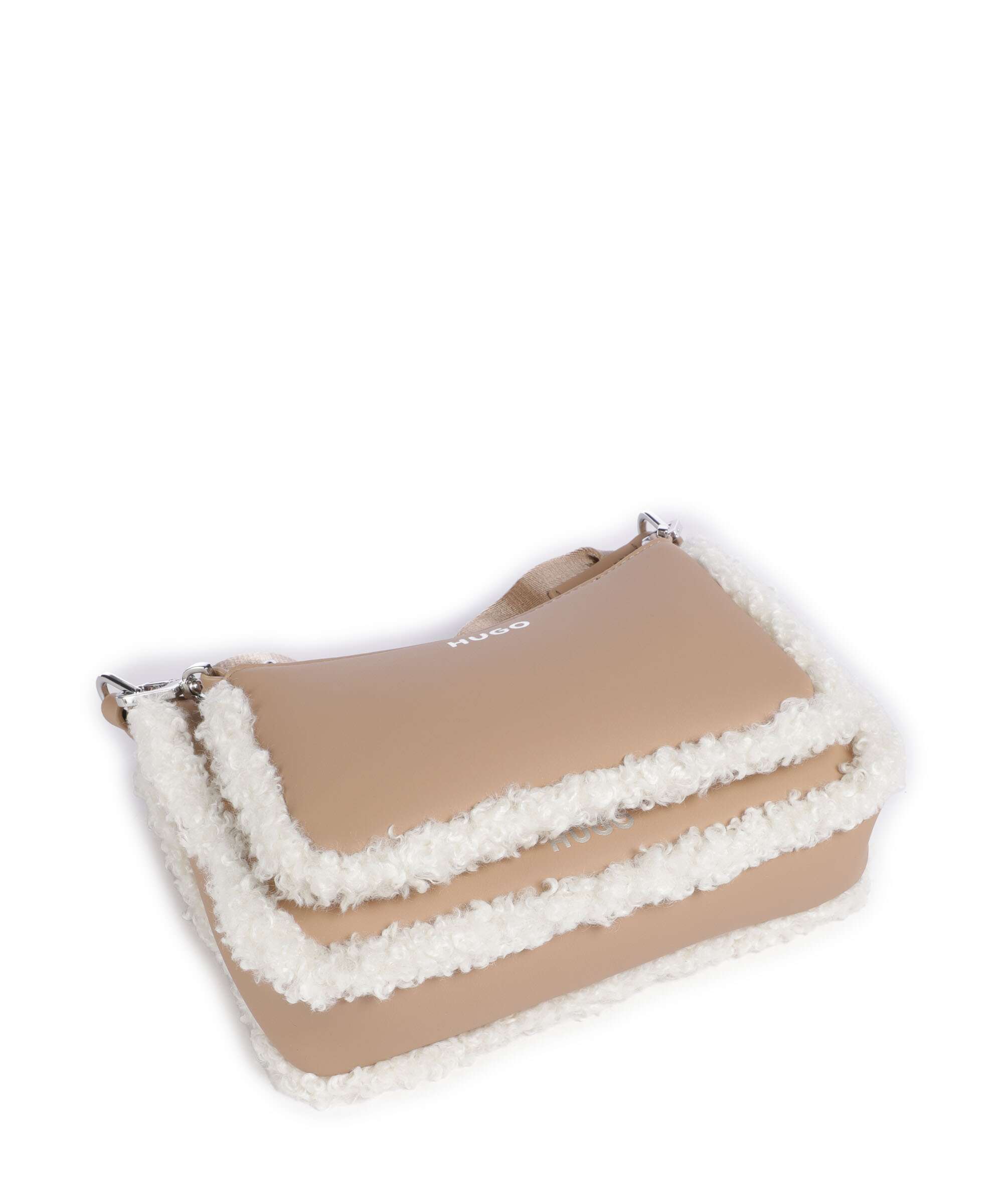Hugo Bel Crossbody bag open beige
