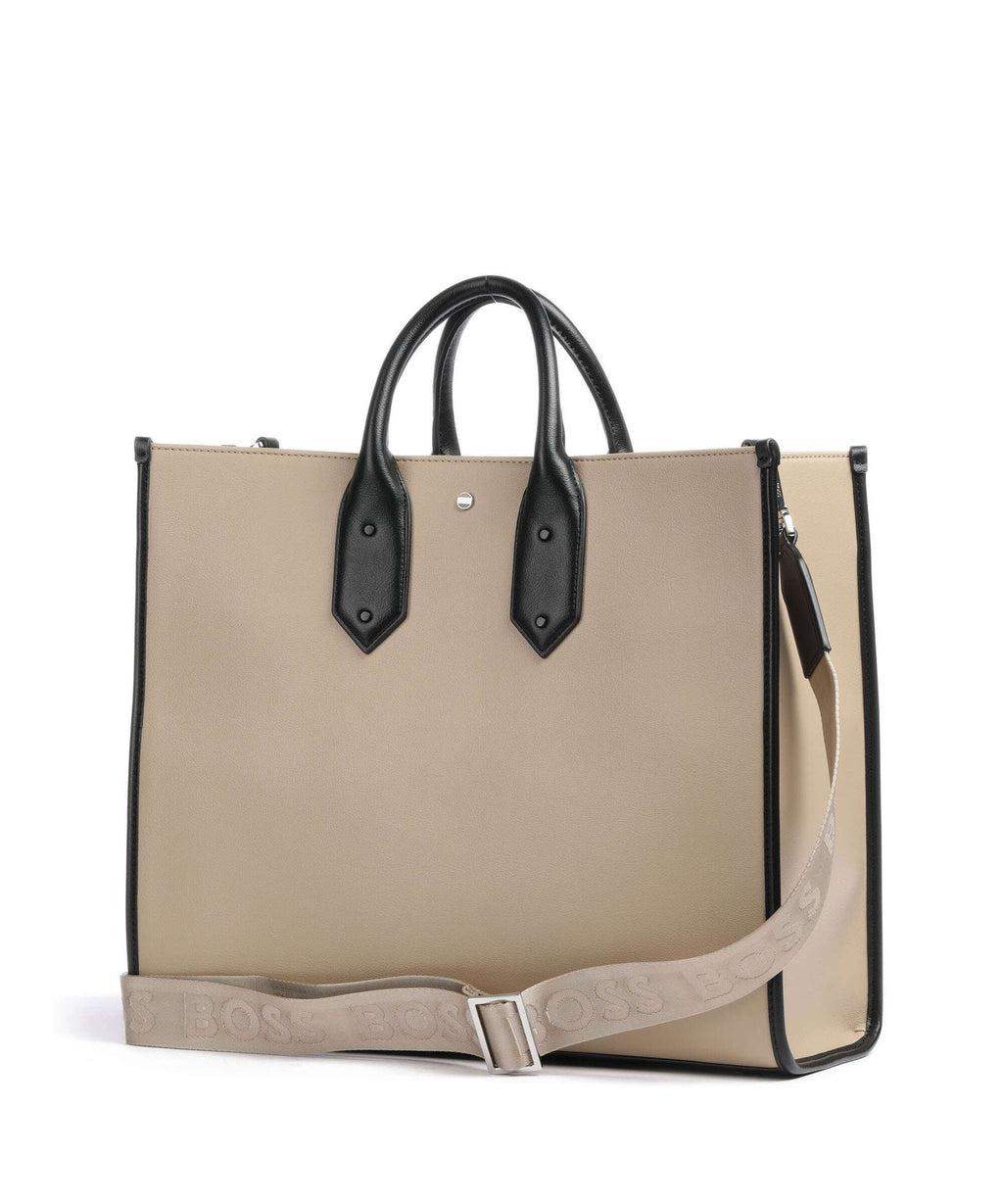 BOSS Sandy Handbag light beige