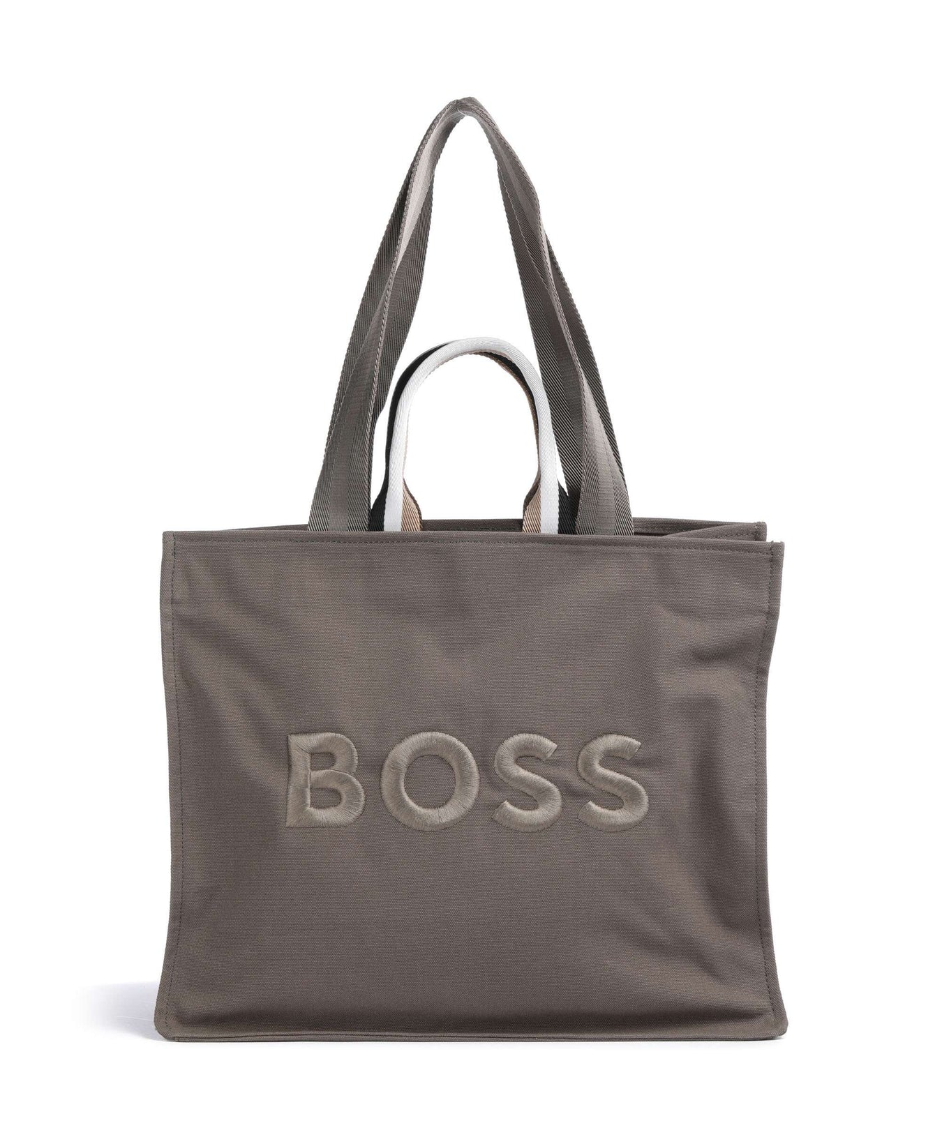 BOSS Deva Tote bag medium brown