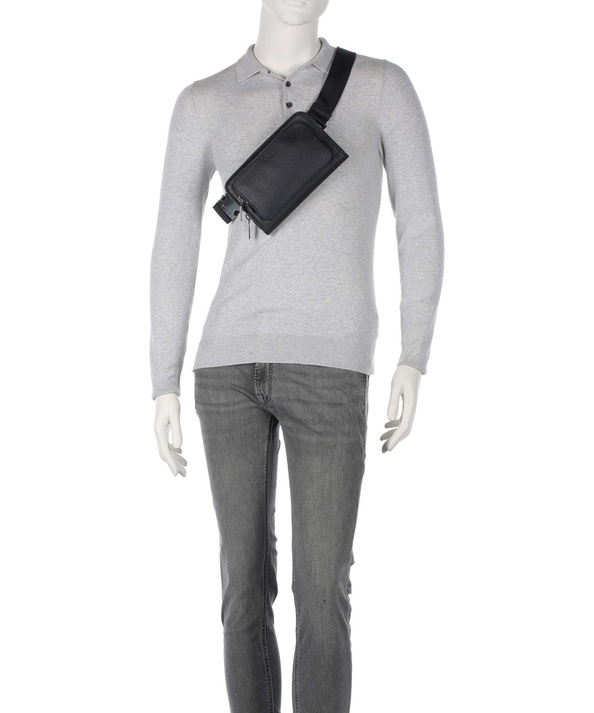 BOSS Crosstown Fanny pack navy