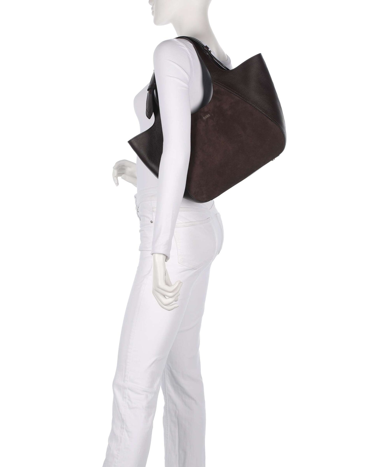 BOSS Lenah Big Tote bag dark purple