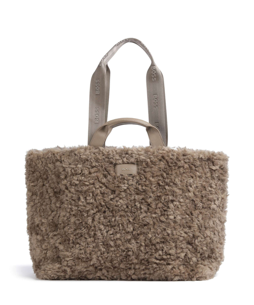 BOSS Palmah Tote bag open brown