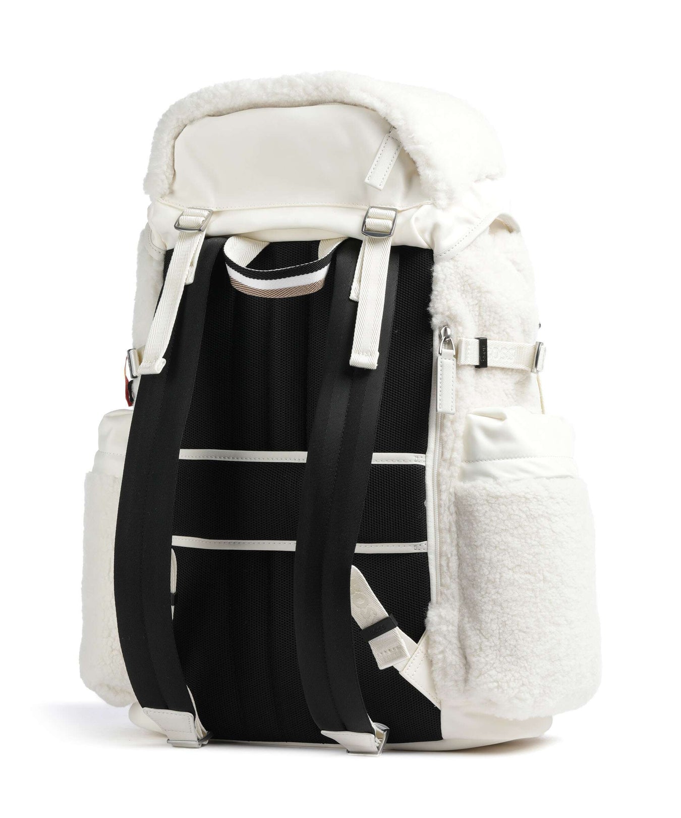 BOSS B Icon Backpack open white