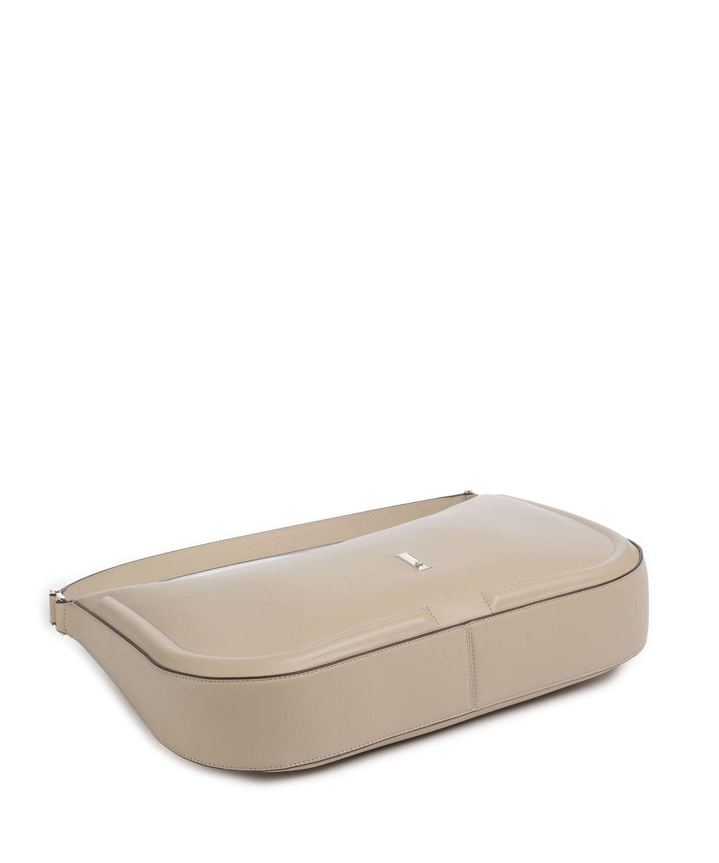 BOSS Ariell M Hobo bag light beige