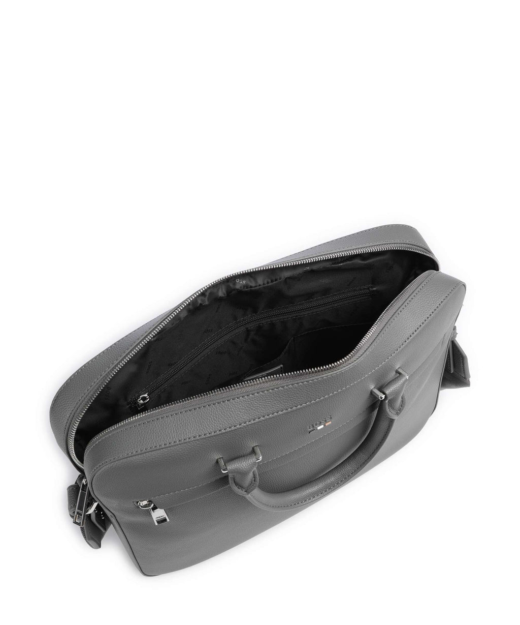 BOSS Ray Briefcase medium grey