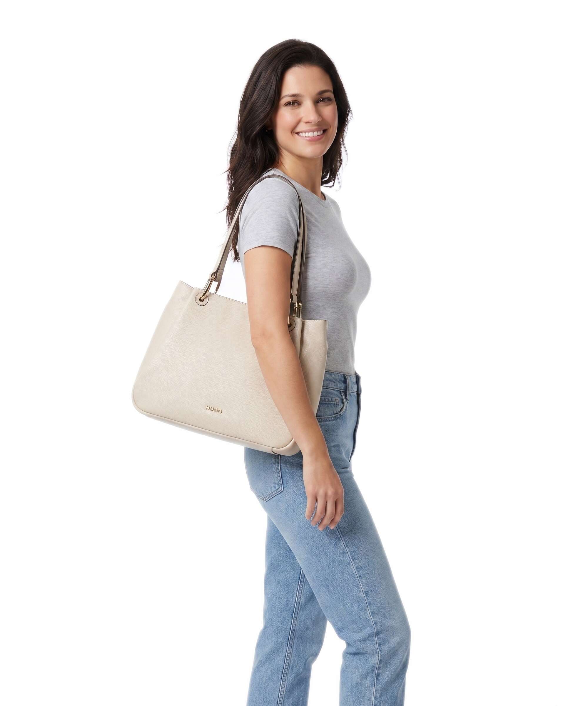Hugo Orin 2.0 Tote bag open white