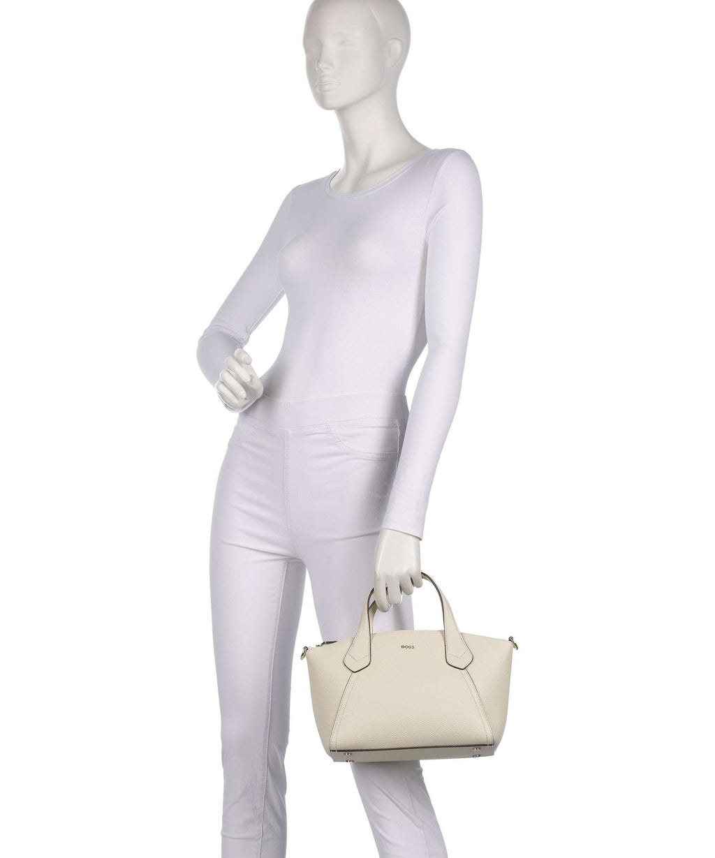 BOSS Lenah S Handbag open white