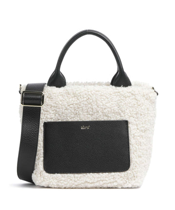 Abro Florian Raquel Käsilaukku ivory/black