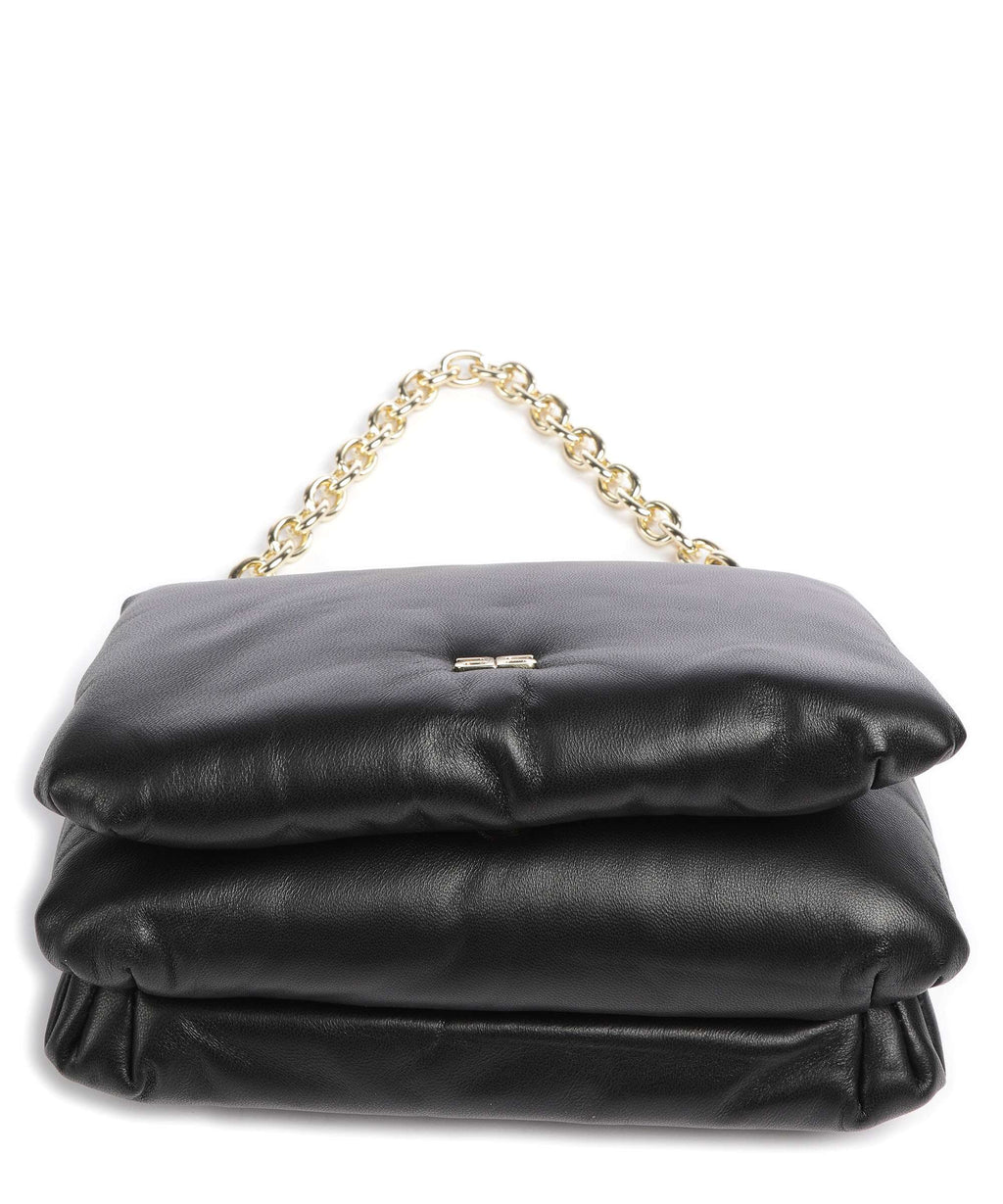 Abro Piuma_Lucido Puffer Shoulder bag black/gold