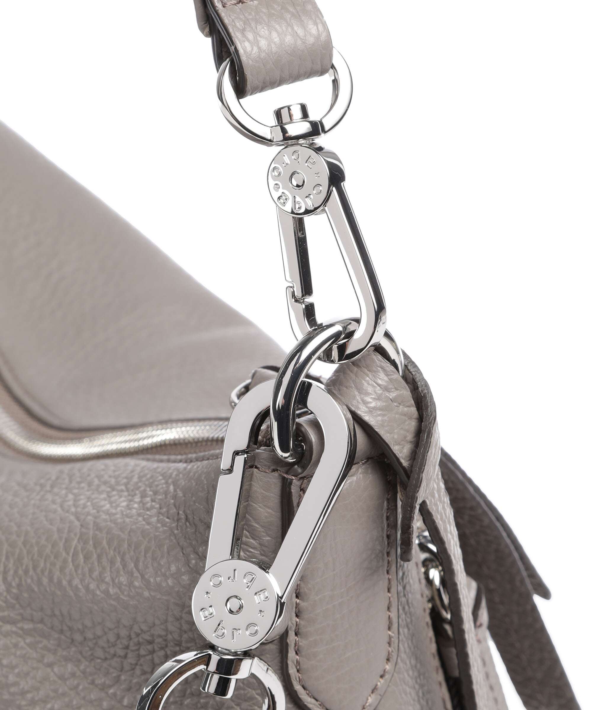 Abro Adria Juna Small Hobo bag zink