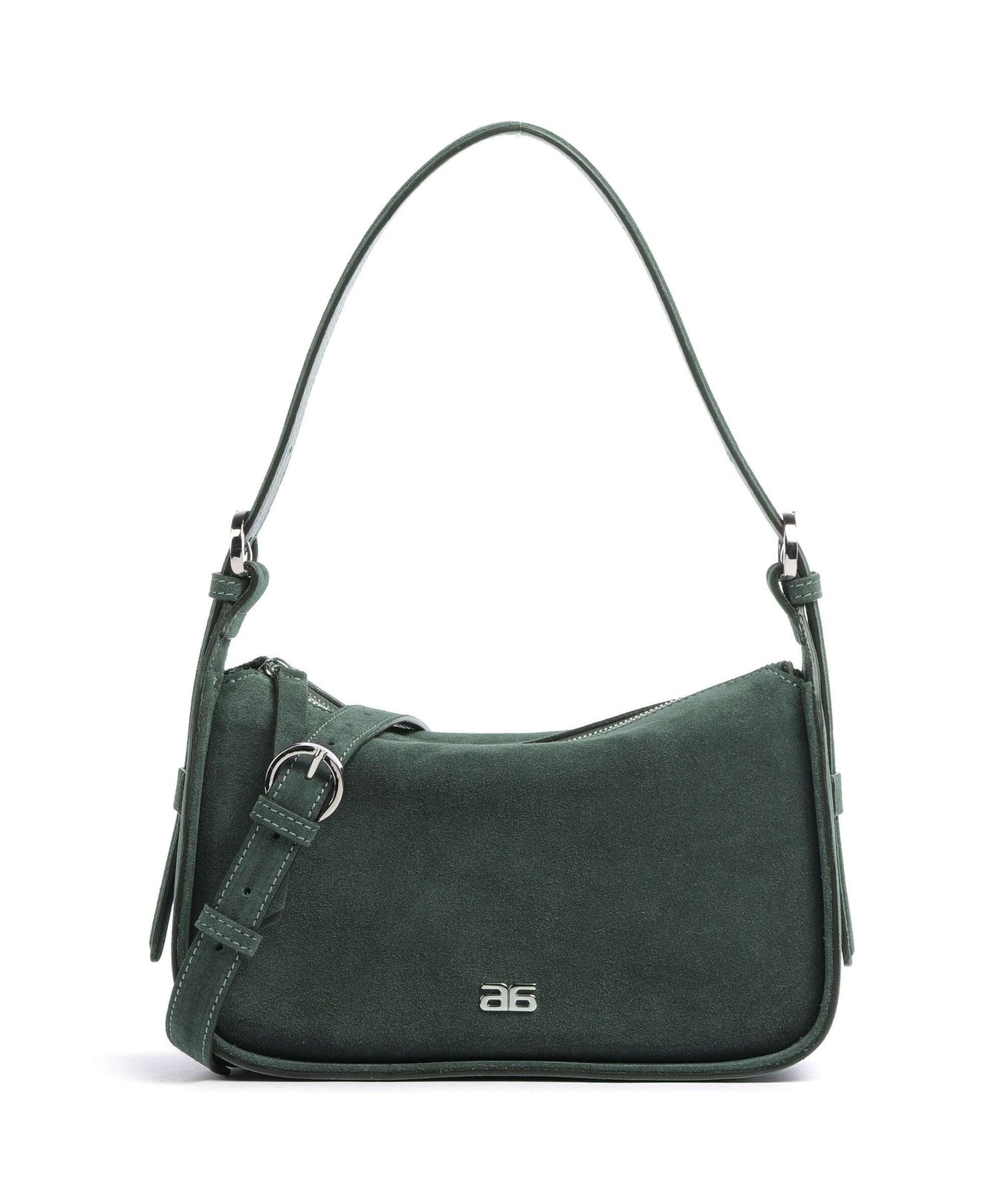 Abro Suede Best Friend Shoulder bag sage