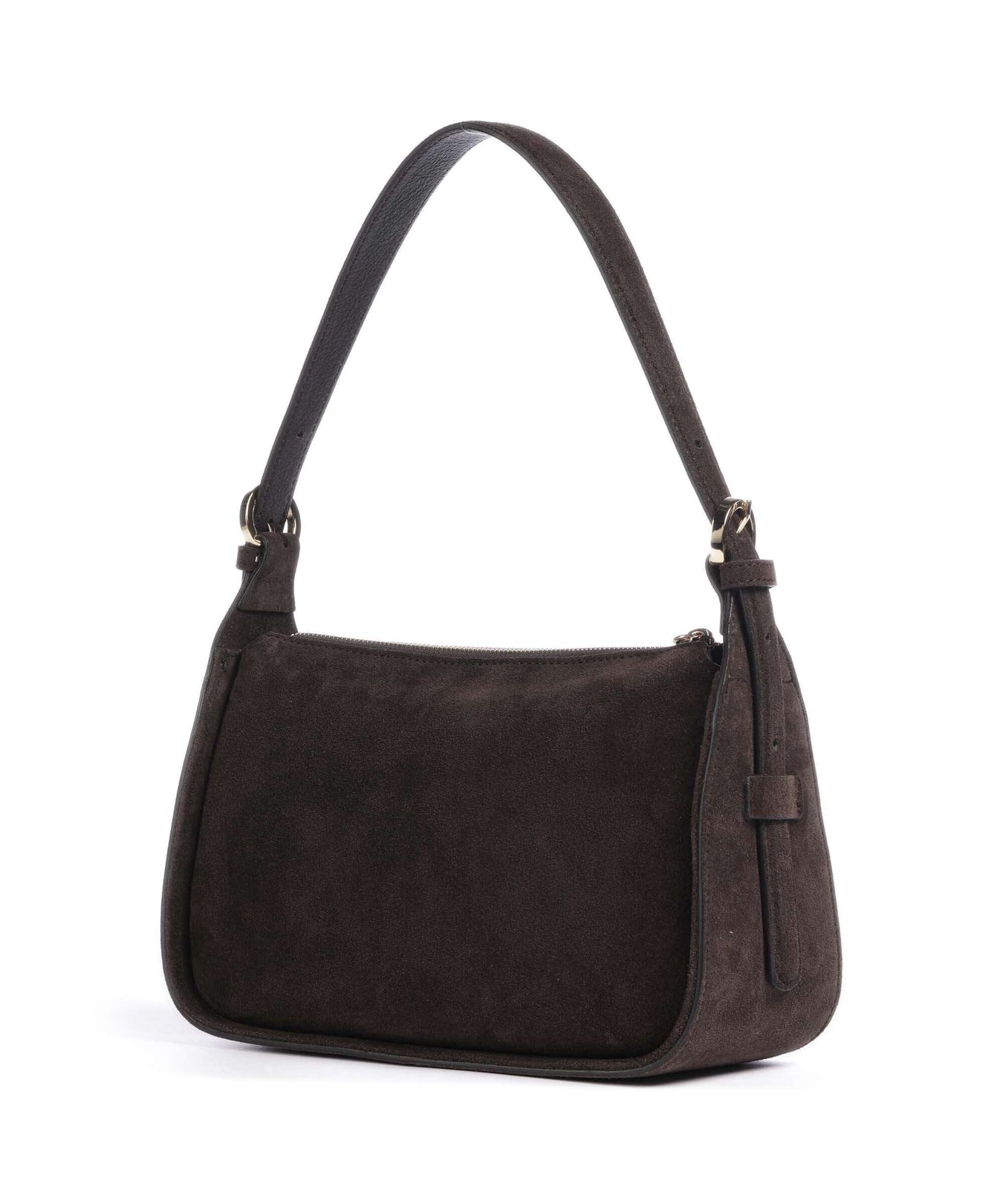 Abro Suede Best Friend Shoulder bag brown