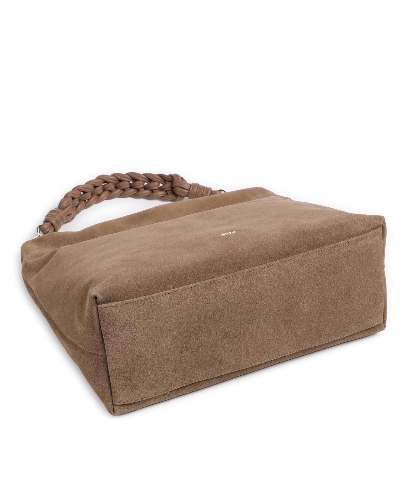 Abro Suede Soley Hobo bag camel