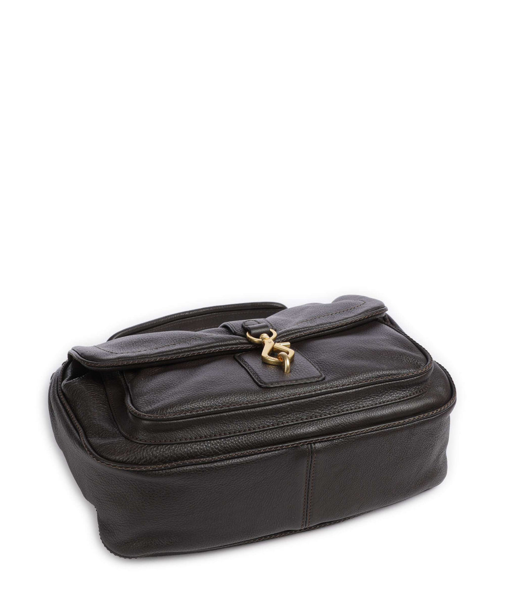 Abro Dalia Star Saddle Hobo bag brown