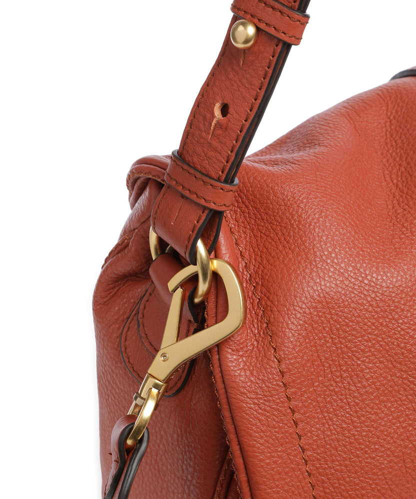 Abro Dalia Star Saddle Hobo bag orange