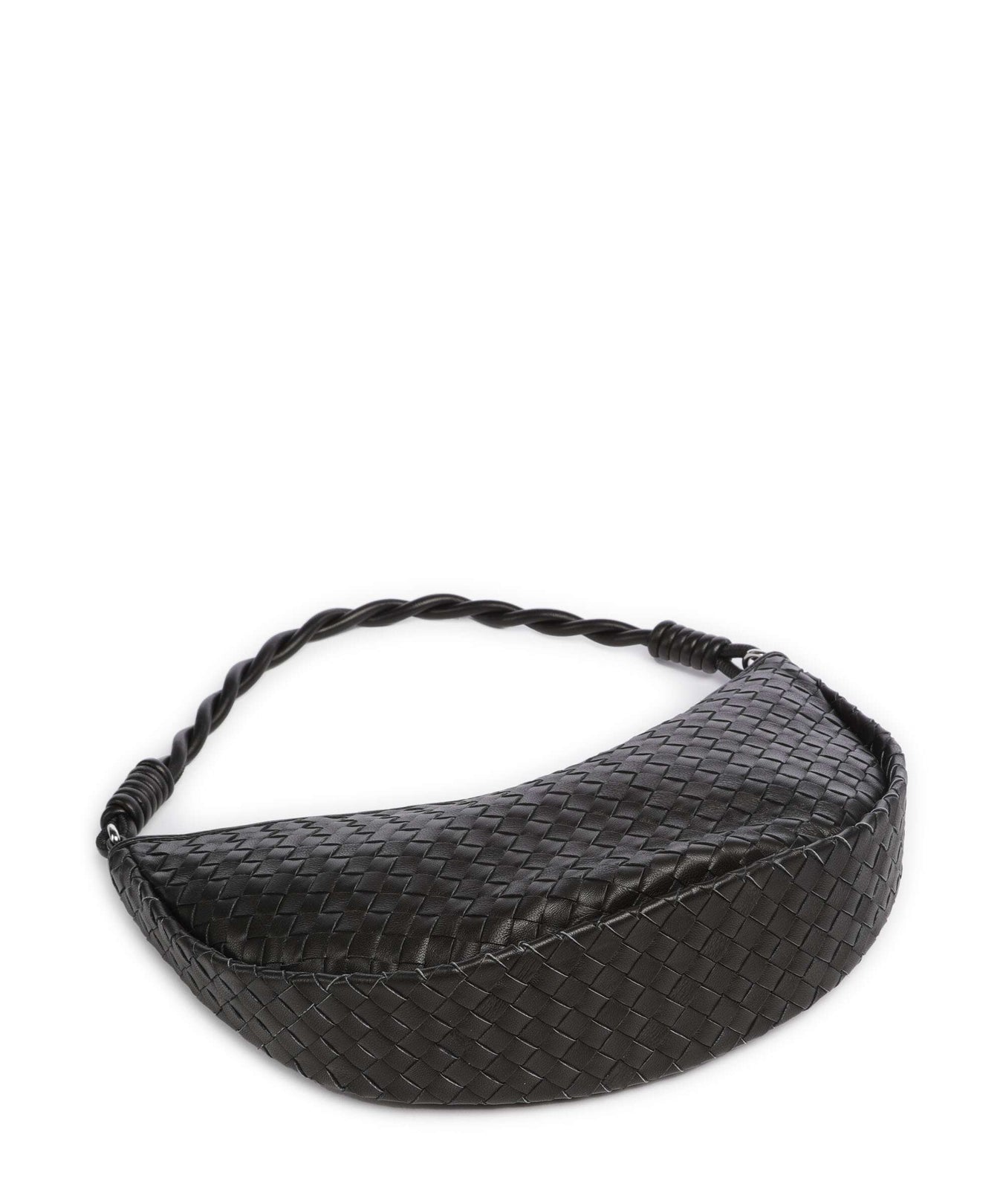 Abro Piuma Moon Shoulder bag black/nickel