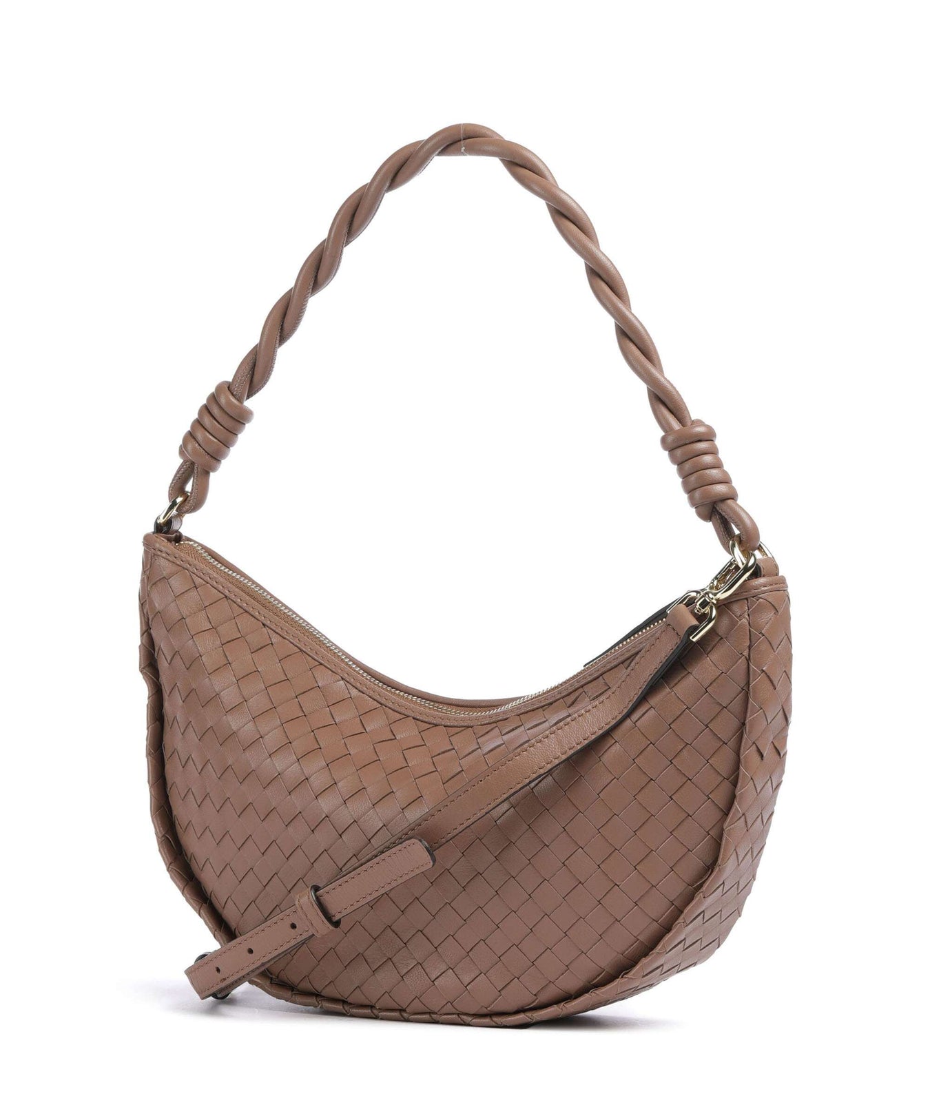 Abro Piuma Moon Shoulder bag camel