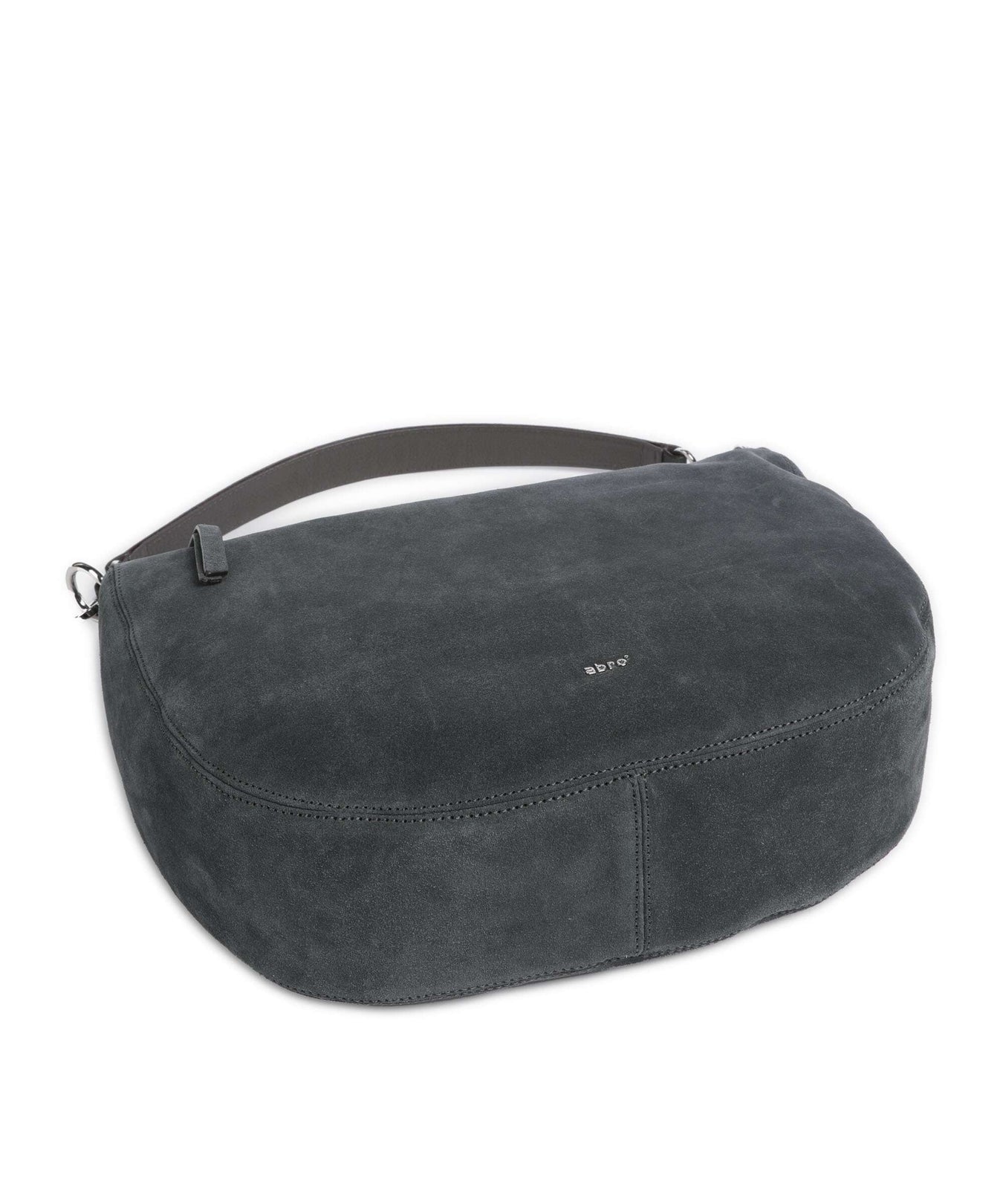 Abro Suede Mina Hobo bag grey