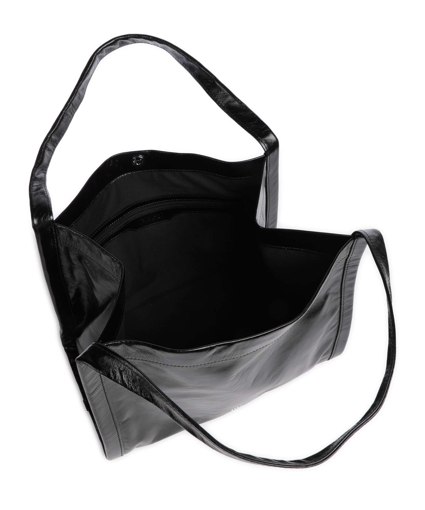 Abro Alias Soft 24H Hobo bag black/nickel