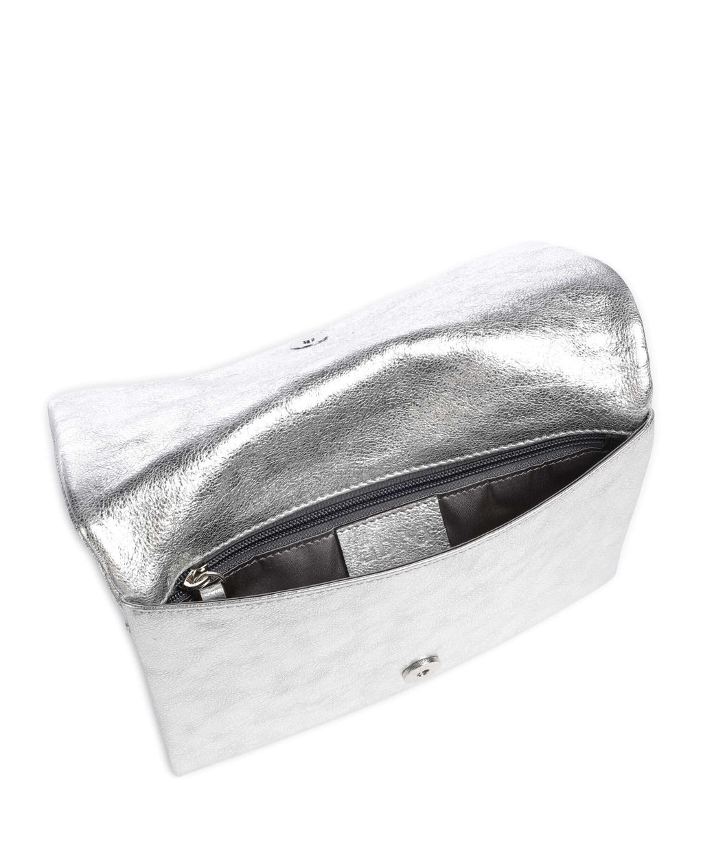 Abro Mimosa Strass Clutch bag silver
